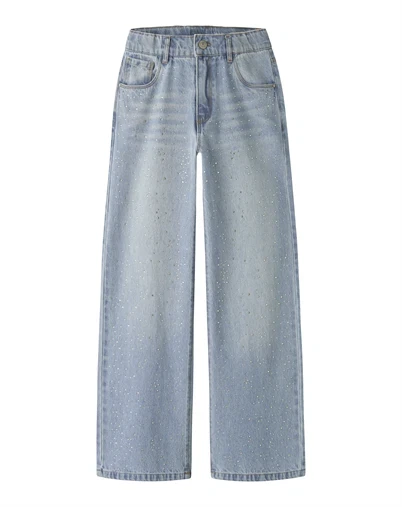 Name It - NKFBella Wide Rhine 6608 Jeans - Light Blue Denim 